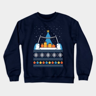 Christmas Narwhals Crewneck Sweatshirt